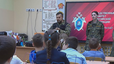 В московской школе прошел открытый урок в преддверии Дня криминалистики