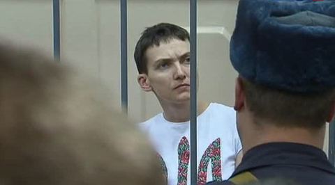 Савченко будет наблюдать за своим процессом по видео