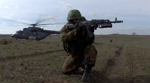 Ставропольский край. Военные учения