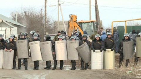 В Тульской области силовики провели рейд в поселок Плеханово