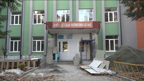 Во второй детской поликлинике Владикавказа завершается капитальный ремонт