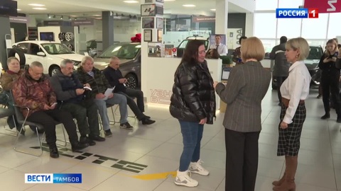 Пострадавшие на производстве тамбовчане получили ключи от автомобиля