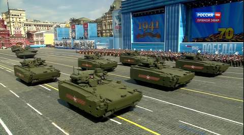 Москва. Парад Победы. Проход военной техники