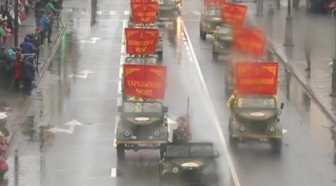 Тюмень. Парад Победы