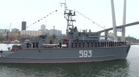Владивосток. Военно-морской парад. 2015 год