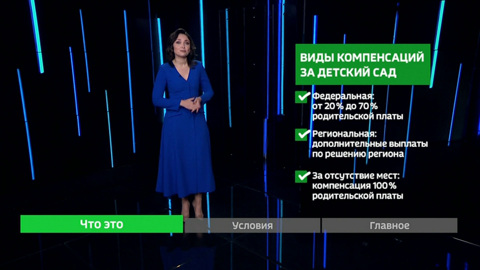 Компенсация за детский сад