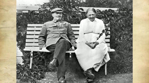 Ленин и Крупская