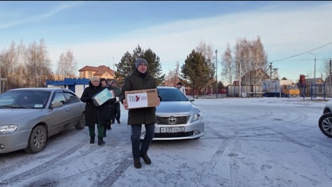 Тюменские волонтёры собрали очередную партию гумпомощи для бойцов СВО