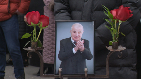 Во Владикавказе простились с президентом СОГУ Ахурбеком Магометовым