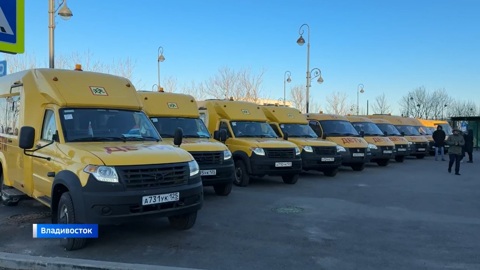 Новые школьные автобусы получили муниципалитеты Приморья