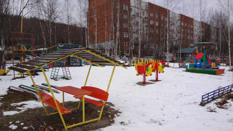 Новый игровые комплексы появятся в 30 амурских детсадах