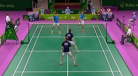 Россияне уступили в финале Европейских игр