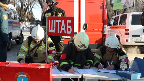В Благовещенске на железно-дорожном вокзале провели тактические учения