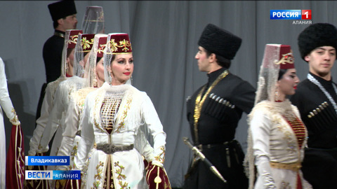 В СОГАТ прошел совместный концерт ансамблей "Алан" и "Симд"