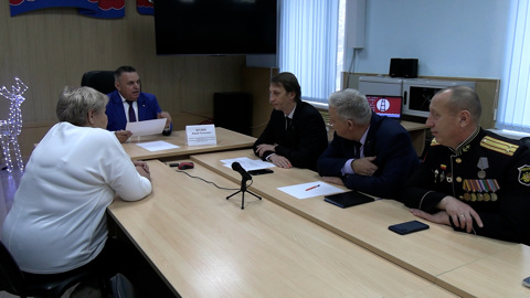 Рабочий визит в Новоспасский район