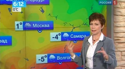 Москвичам обещают плюсовую температуру