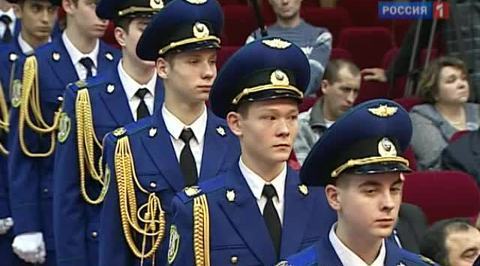 Кадеты приняли присягу