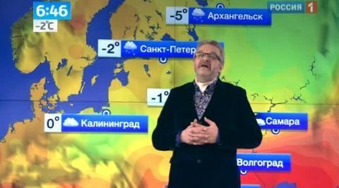 Новогодняя ночь в Москве: минус 5 и небольшой снег