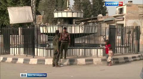 Боевики ИГ превратили фонтан в эшафот, наполненный кровью
