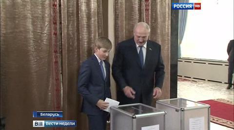 Выборы президента Белоруссии прошли спокойно