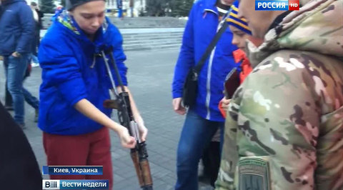 Украина: самоблокада и оружейный Майдан