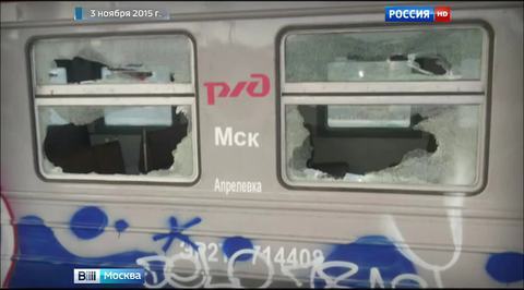 Вандалы, разгормившие подмосковную электричку, задержаны