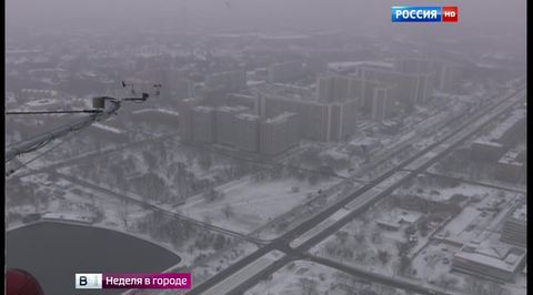 На столицу обрушился сильнейший снегопад