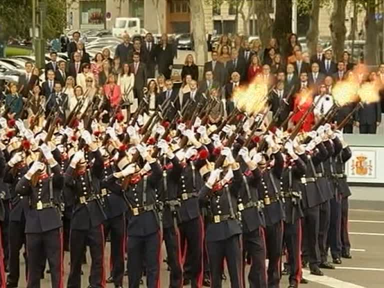 Испания. Военный парад 