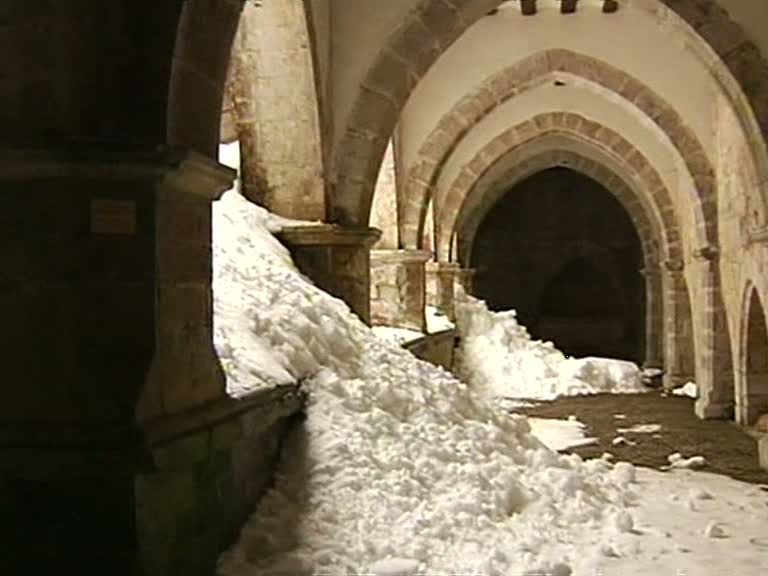 Испания. Снегопад