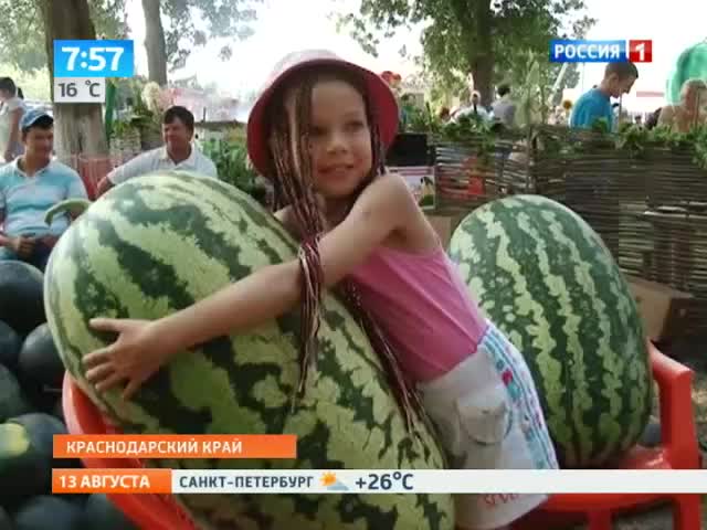 Фестиваль "Арбузный рай" в Краснодарском крае