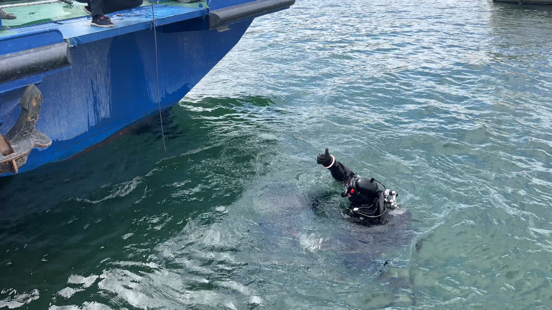 Водолазы достали 200 кг мусора со дна Байкала в районе причала "Красивый"