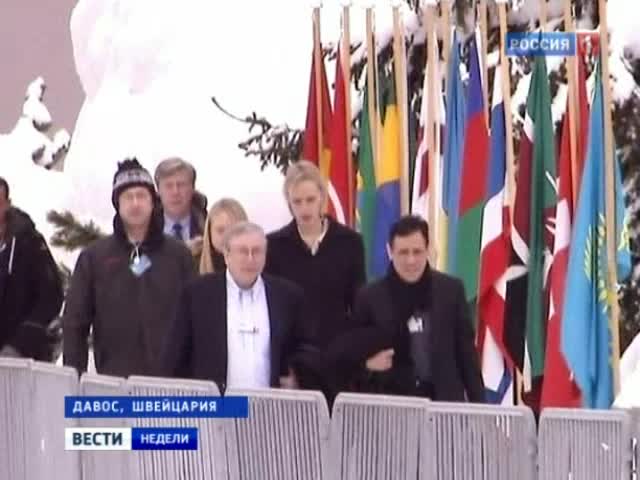 Вести недели. Эпизод: Давос