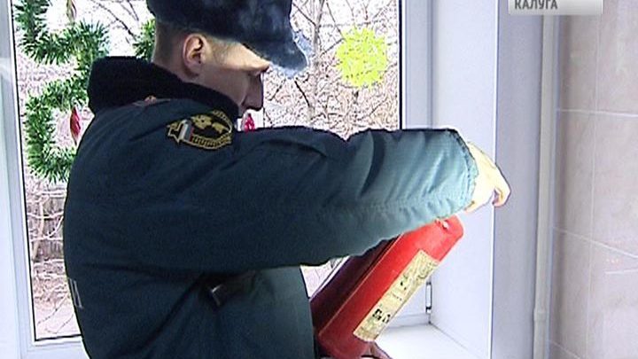 В калужском доме престарелых прошла тренировочная эвакуация