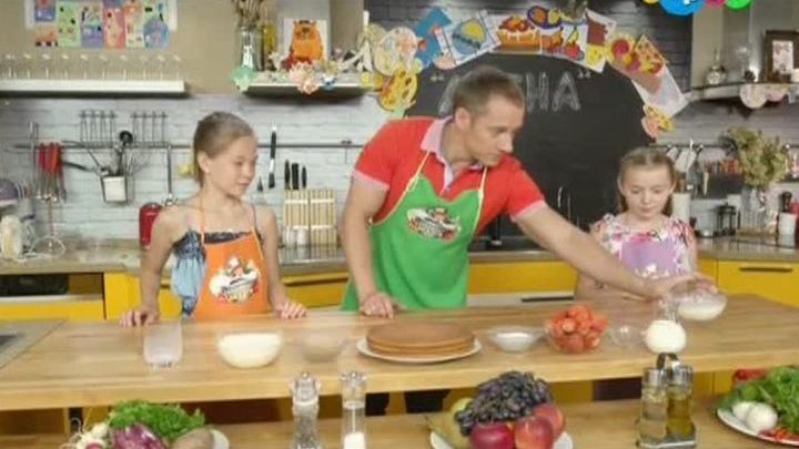 Вкусная арена. Закуска клоунов. Шапито из кабачков