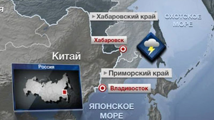 Тайфун "Талас" обрушился на восток Приморья