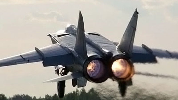 Миг-31 взорвался после взлета