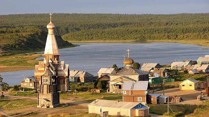 Село Ловозеро. Мурманская область