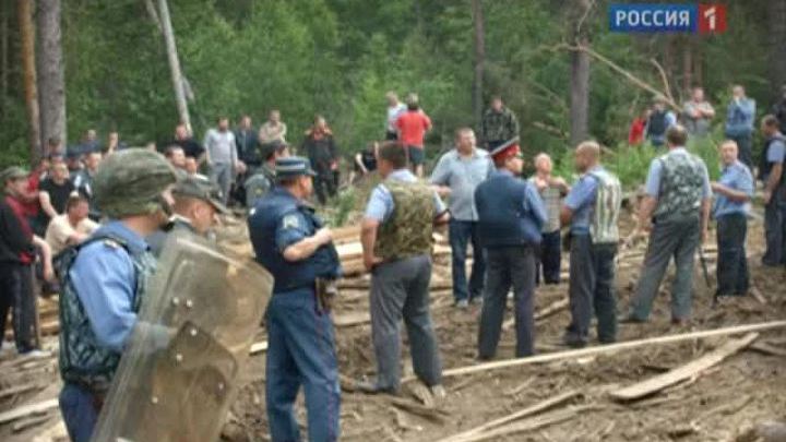 Поселок Демьяново чуть не перешел на язык арматуры и топора