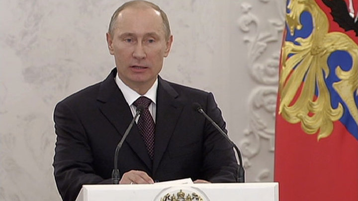 Владимир Путин: в России всегда побеждало единство