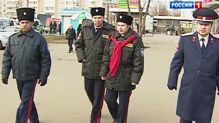 Казачий патруль: первый рейд прошел без затей