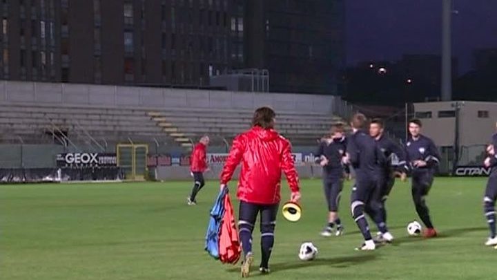 Сборная ФНЛ сыграла вничью с итальянцами 