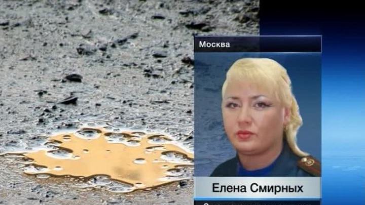 Под Владимиром прорвало нефтепровод