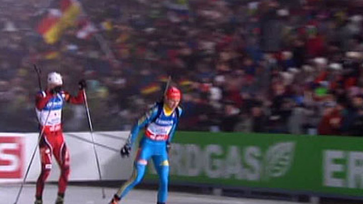 Россияне стали чемпионами четвертого этапа Кубка мира по биатлону
