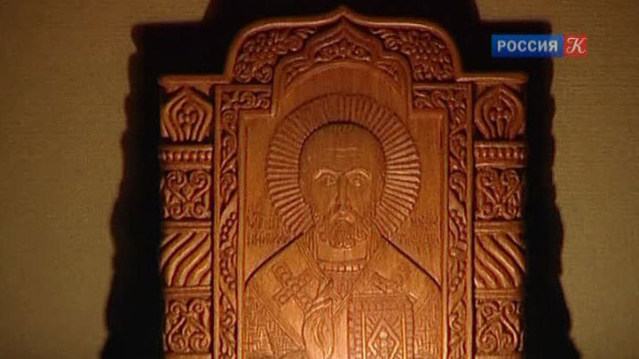 Резная икона
