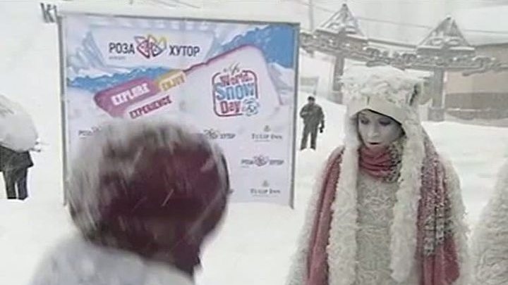 В Сочи с размахом отметили День снега
