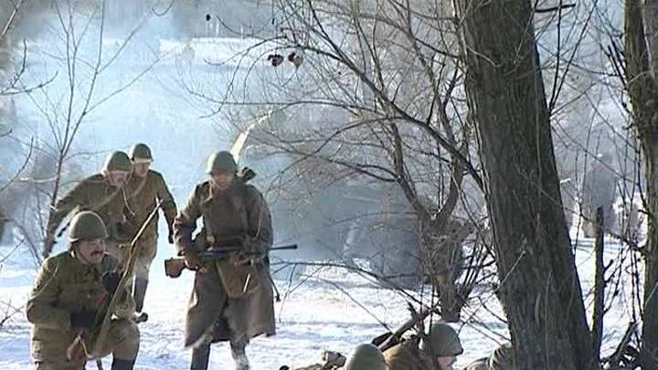 Годовщину освобождения Воронежа отметили реконструкцией