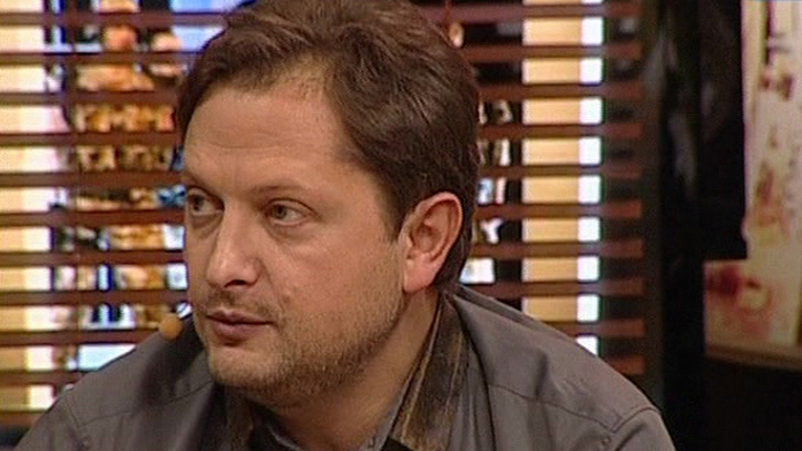 Евгений Писарев и актеры Театра имени Пушкина