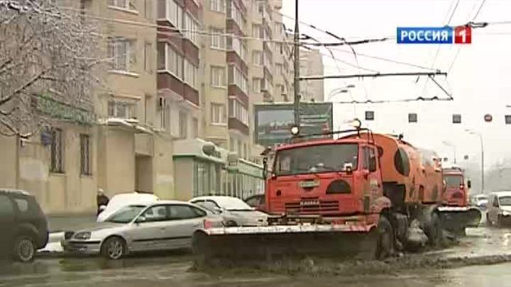 Москва во власти снежного шторма