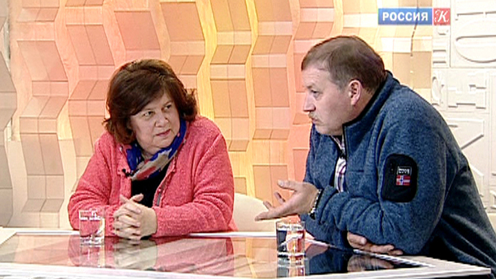 Марина Разбежкина, Иван Твердовский и Иван Твердовский-младший. Эфир от 23.04.2013