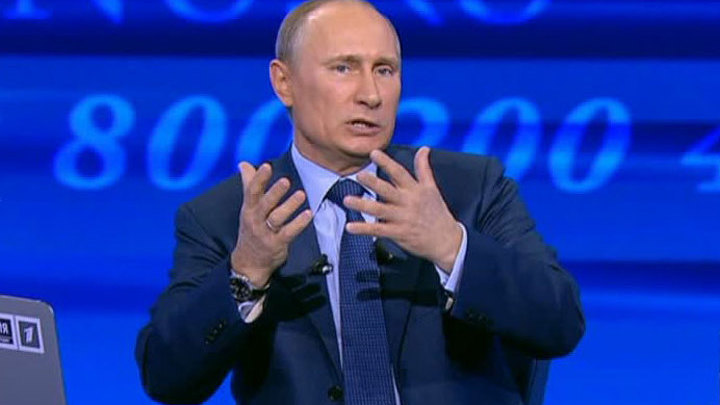 Путин: Россия была вынуждена ответить на "акт Магнитского" (эфир от 25.04.2013)